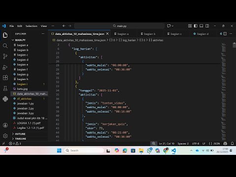 Penjelesan Algoritma Dan Dasar-Dasar pemograman ( UAS SEMESTER 1)