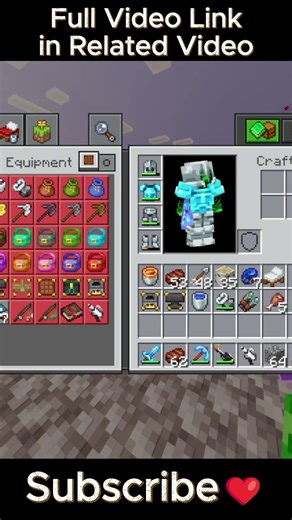 The Most Powerful Backpack in Minecraft 😳💥 #Shorts