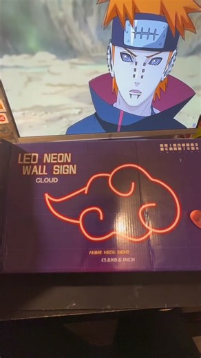 Naruto Akatsuki LED Neon Wall Sign Deal