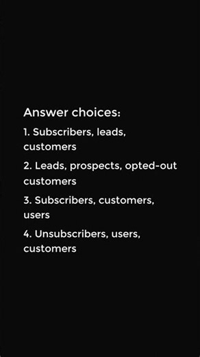 What are three examples of segments that every business should ideally have?