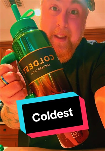 COLDEST 46oz Limitless Ultra V8 - 46oz Stainless Steel Insulated Water Bottle | Leakproof, Heavy-Duty, Ultra Cold Hydration for Gym, Travel, Work, Sports, Outdoor & Daily Use | Durable Metal Bottle with Max Ice Retention & All-Day Performance #jason_norcross #tumblertok #waterbottle #waterbottles #lifetimewarranty