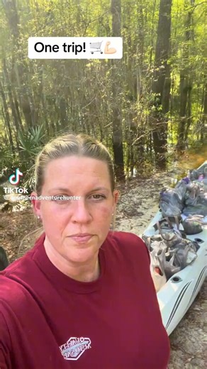 This went from a simple grocery run… to survival mode REAL fast. She leaves the campsite to grab supplies, normal, quick trip, expecting her family to be waiting at the river to help her get back.But when she returns?No one is there. Silence. Just her… and the water. Now she’s stuck with bags of groceries and no way across; so she does the only thing she can think of…Loads EVERYTHING into a kayak and starts crossing alone. One wrong move… everything’s in the water.No help. No backup. Just figuri