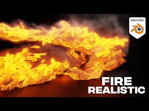 How to make EASY (but realistic) Smoke and Fire Simulation in Blender | 2022