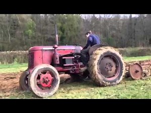 David brown 25d ploughing