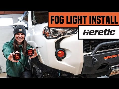Heretic Studio Fog Light Install | 5th Gen 4Runner