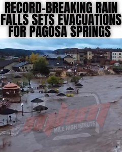 Mandatory evacuations were put in place on the south side of the San Juan River Village, about 6 miles north of Pagosa Springs. Pagosa Springs, Colorado, has experienced severe flooding due to heavy rainfall, with the San Juan River reaching over 12 feet, marking the second time in three days it has risen to major flood levels! Mandatory evacuations were ordered late Monday for some residents near the river as water continued to rise overnight. The National Weather Service has extended a flood w
