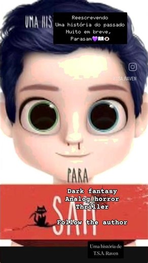 PARASAM - para fãs de Coraline, Fran Bow, Sally Face #writing #horrorstory #booktube #booktok