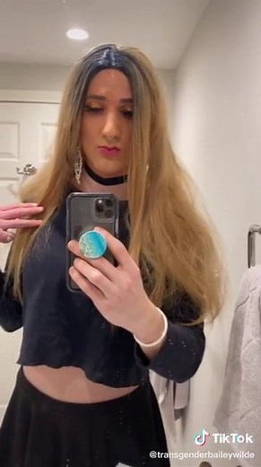 Level Up 🏳️‍🌈 #trans #transgender #genderfluid #crossdresser #levelup #mirror #selfie #fyp