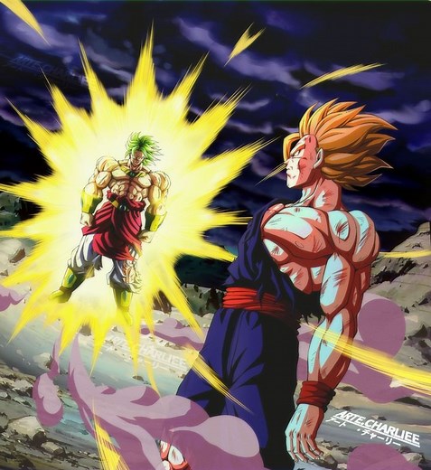 #Gohan vs #broly | fullanime