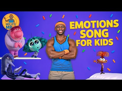 Emotions Song for Kids | Inside Out 2 Emotions | Mr. J's Fun and Educational Video