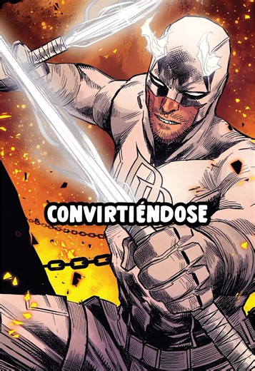 Daredevil se convierte en un guerrero de luz Cómic: Daredevil (2022) The Red Fist Saga