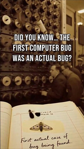 Did you know… the first computer bug was an actual bug?