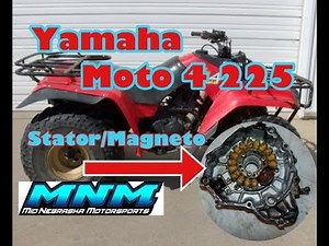 Yamaha Moto 4 225 Charging / Spark - Stator Removal Magneto Issue