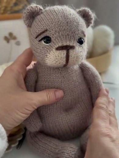 Slow Knitted Toys | A Quiet World of Handmade Teddy Bears