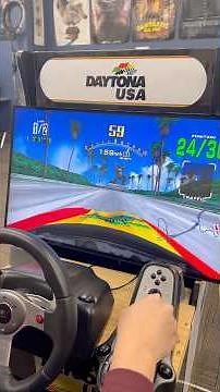 Daytona USA Expert Course Gameplay #daytonausa #arcade