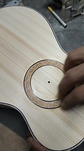Sycamore wood rosette #luthier #handmade #guitars | Yusup Luthier