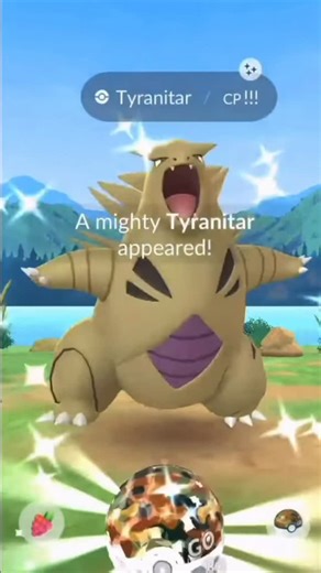 The Shiny King👑 on Instagram: "✨MIGHTY SHINY TYRANITAR✨ Here is the good vibes for the weekend for this MIGHTY SHINY Tyranitar! Love this Pokemon, decent shiny and just such a cool thing to see shiny in the wild! Wild area is such a blast, sending good luck this weekend. Here is a moment I had at the in person • • • • • • • Tags: #pokemon #pokémon #pokemongo #pokemongoshiny #pokemonshiny #pokemoncommunity #masterball #pokemoncommunity #shiny #shinypokemon #shinypokemongo #shinyhunter #shinyhunt