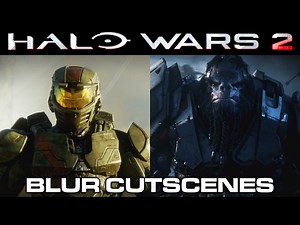 Halo Wars 2 All Cutscenes - Blur Cinematics (1080p 60fps)