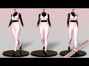 How to Rotate Character 360° in Daz3d | Daz3D Quick Tutorial | Genesis 8 Female