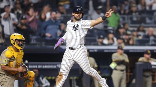 Yankees use 10-run seventh inning to get much-needed victory over Padres