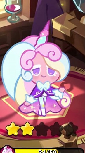 🦄🌈 Cookie Run Kingdom: Cream Unicorn Cookie Lines ✨🌙#shorts #CookieRunKingdom #CreamUnicornCookie