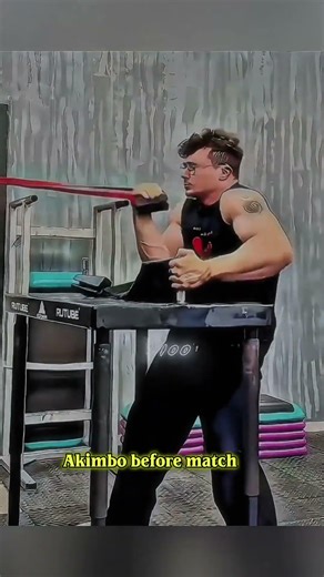 Akimbo in match 🥶