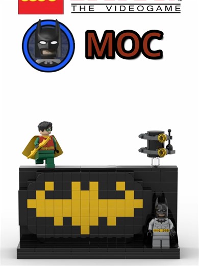 ✨🦇🖤 Batman Logo Display 🖤🦇✨ This is Batman standing face to face with his own symbol — the Bat logo 🦇 Dark shadows, bold contrast, and that iconic emblem dominating the background 🌑 The logo isn’t just a sign… it’s a warning 😈 Batman stands calm and unstoppable, cape ready, watching over Gotham 🏙️ Hero and symbol united — fear for criminals, hope for the city 🖤 Pure Gotham vibes. Simple. Iconic. Legendary 🦇 #legomoc #batman #lego #legobatman #legominifigures #lb1