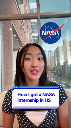 How to Get a NASA Internship in High School