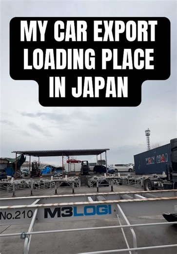 Loading Cars for Export in Japan