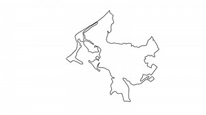 Download animated sketch map of Cartagena in spain for free