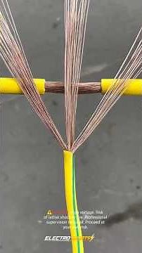 Your House Could Burn Down If You Connect Wires Like This! ⚠️#electrician #electrical