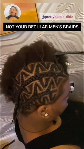 Not Your Regular Mohawk Braids for Men