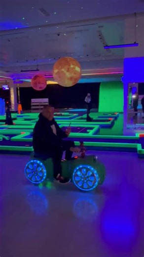 Couldn’t make it to Bike Week…. So @cosmic mini golf helped me out! #BMS #cosmicminigolf #nevergrowup #kid #rideordie