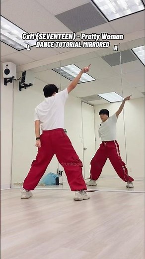 CxM (SEVENTEEN) - ‘5, 4, 3 (Pretty Woman)’ DANCE TUTORIAL MIRRORED #kpoptutorial