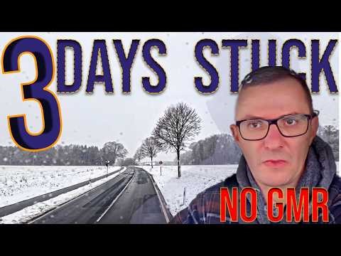 Newbie Trucker In Europe Ep. 14 – 3 Days Stuck in Calais Waiting for GMR | European HGV Life
