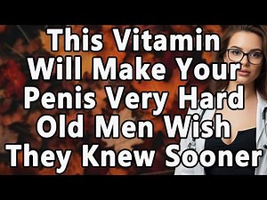 This Vitamin Guarantees Powerful Erections After Age 60 | Advice For Elderly