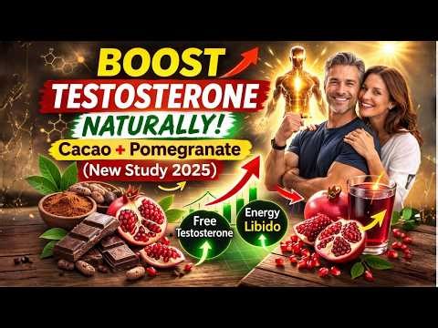 Boost Testosterone Naturally? New Study on Cacao & Pomegranate (2025)