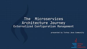 The Microservices Architecture Journey - Externalized Configuration Management