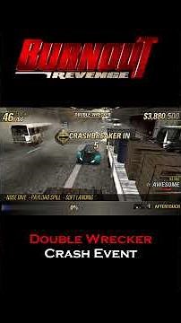 Double Wrecker Crash Event - Burnout Revenge (PS2) Gameplay #gaming #burnoutrevenge