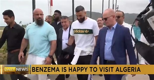 Karim Benzema visits Algeria to connect with his family | Africanews
