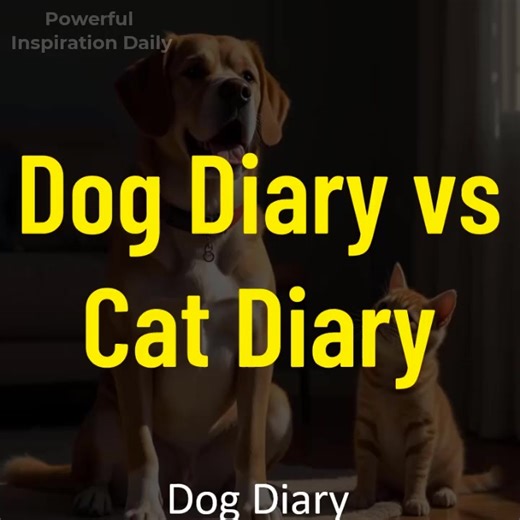 Dog Diary vs Cat Diary | Powerful Inspiration Daily