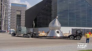64K views · 719 reactions | SpaceX prepares for Starship's fifth flight with double-chopstick catch tests and major hardware moves at Starbase. Discover the latest updates on Ship 26, new tower modules, and the peculiar 'kettle-looking' methane header tank. Join us as we dive into the details of these developments in this comprehensive Starbase update. To watch the full video, check out the link in the comments below!  | NASASpaceflight.com | Facebook