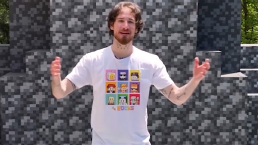 YouTuber builds massive real-life Minecraft set complete with Technoblade tribute