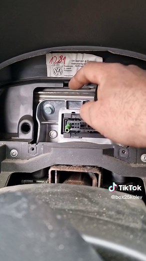 Exploring Vehicle Components Inside a Volkswagen