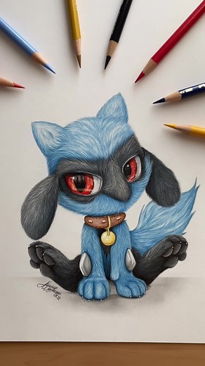 Cómo dibujar a Riolu: Tutorial de dibujo Pokémon