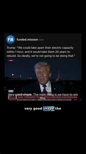 Trump's Warning on Electric Capacity Disruption