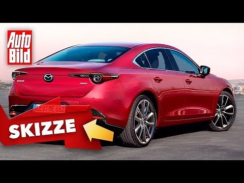 Mazda 6 (2021): Sketch - New Release - Engine - Design - Info