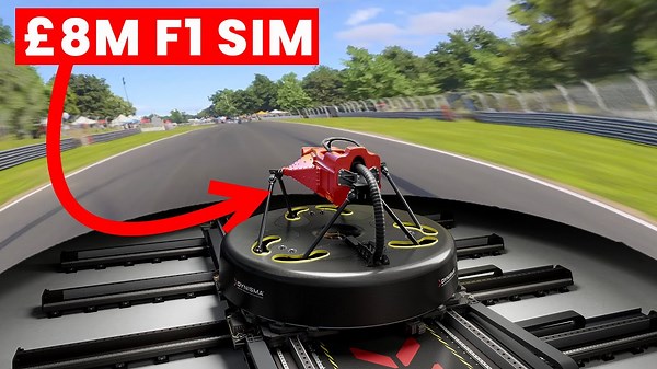 Inside an £8M F1 Simulator – Full Driving Experience