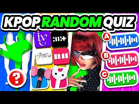 THE ULTIMATE KPOP QUIZ CHALLENGE 🏆 KPOP QUIZ 2024