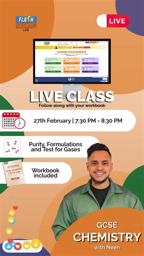 GCSE Chemistry Live Revision: Purity, Formulations, and Test for Gases